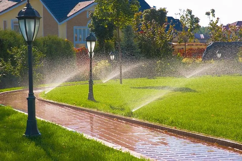 alt=&#34;Home water system powered by a borehole and pump installation&#34;